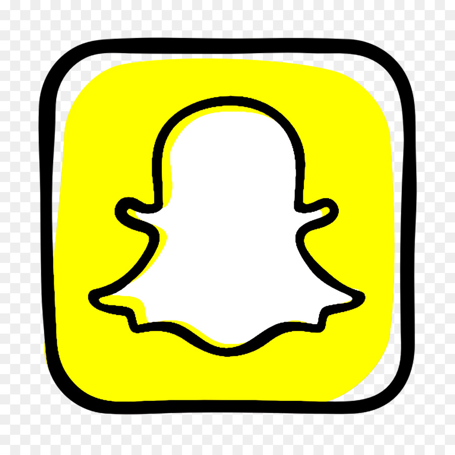 Logotipo De Snapchat，Redes Sociales PNG