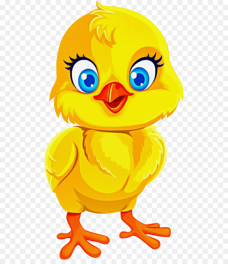 Pollito Amarillo，Lindo PNG