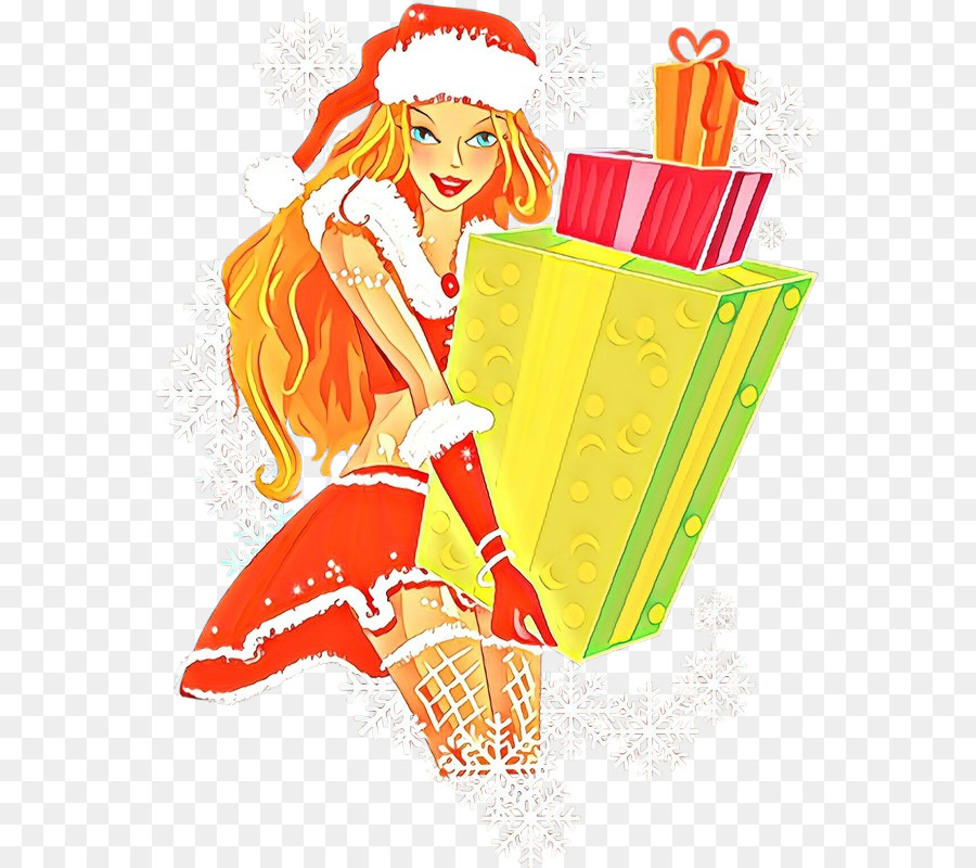 Niña Santa，Regalo PNG