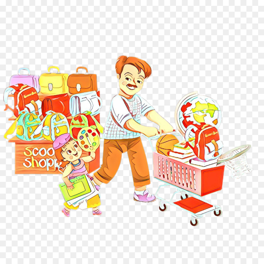 Compras De Regreso A Clases，Padre PNG