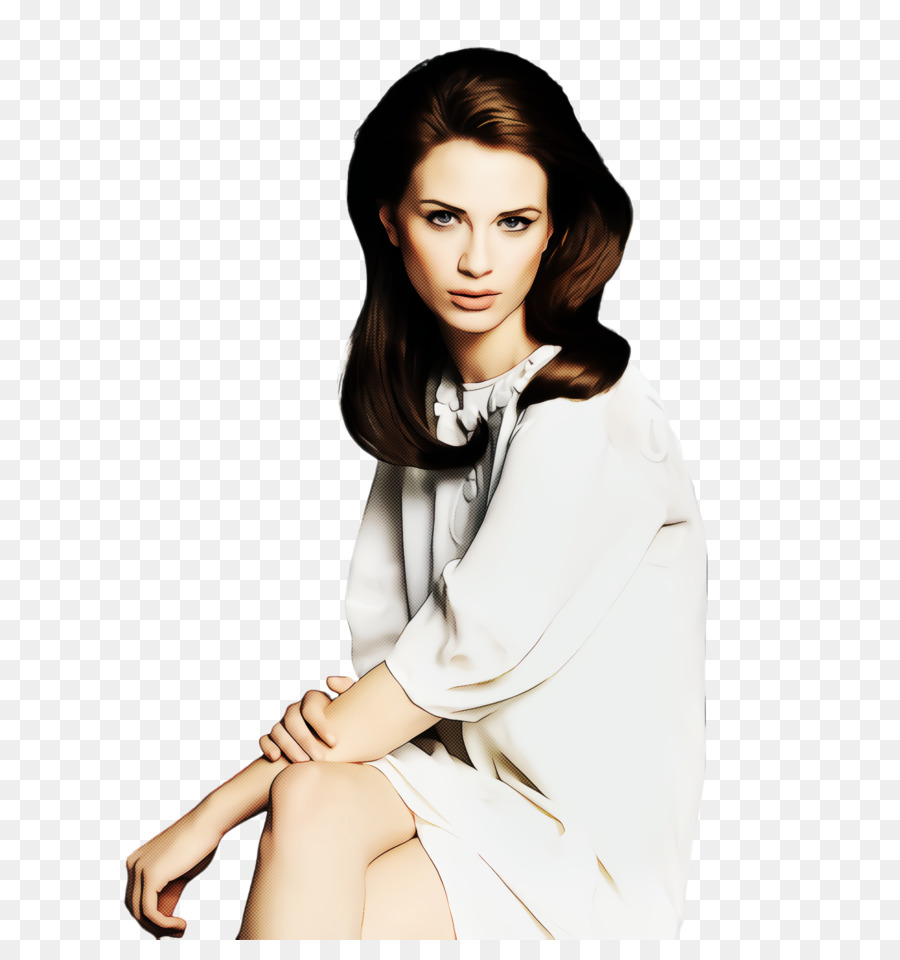 Modelo De Moda，Blanco PNG