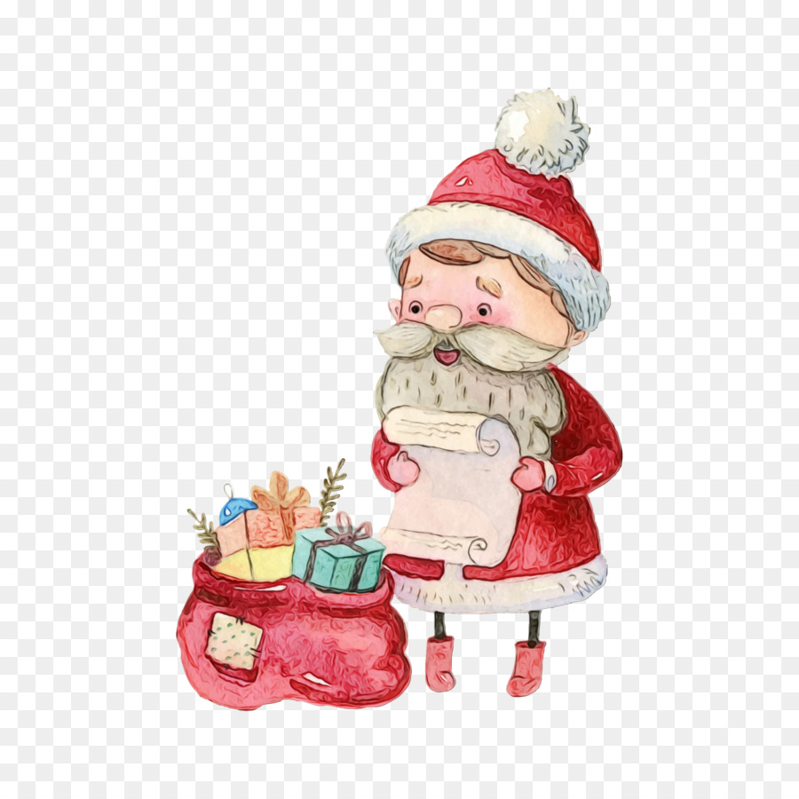 Santa Claus，Figurilla PNG