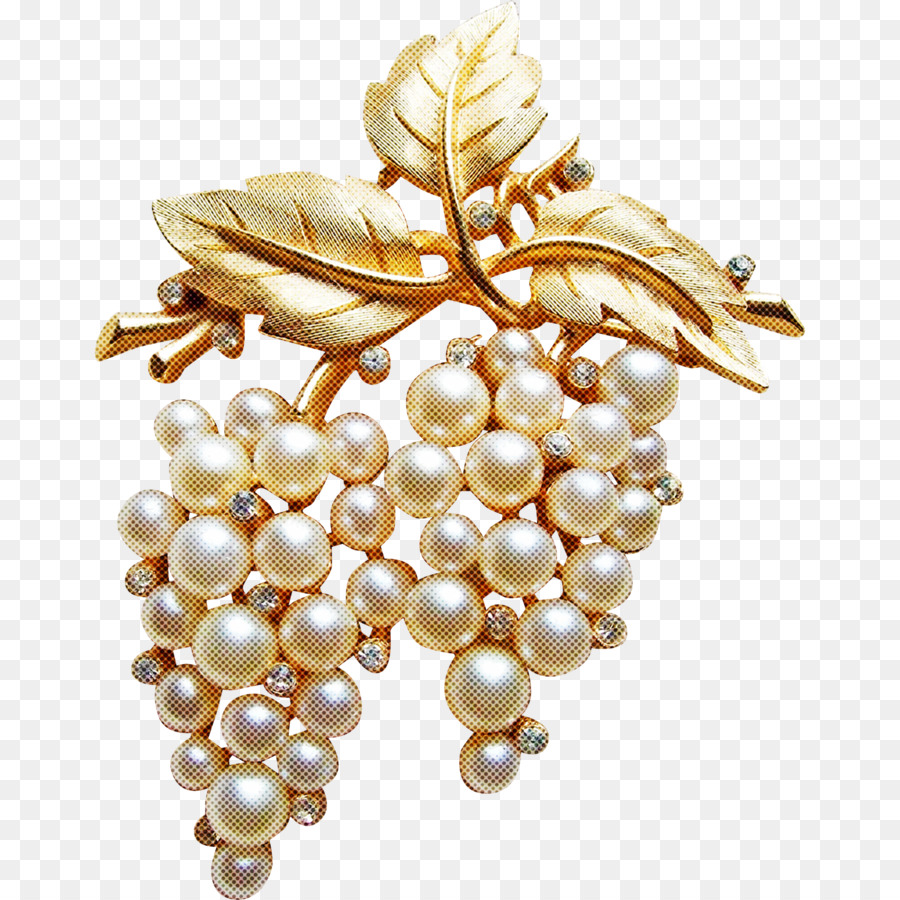 Broche De Perlas，Joyas PNG