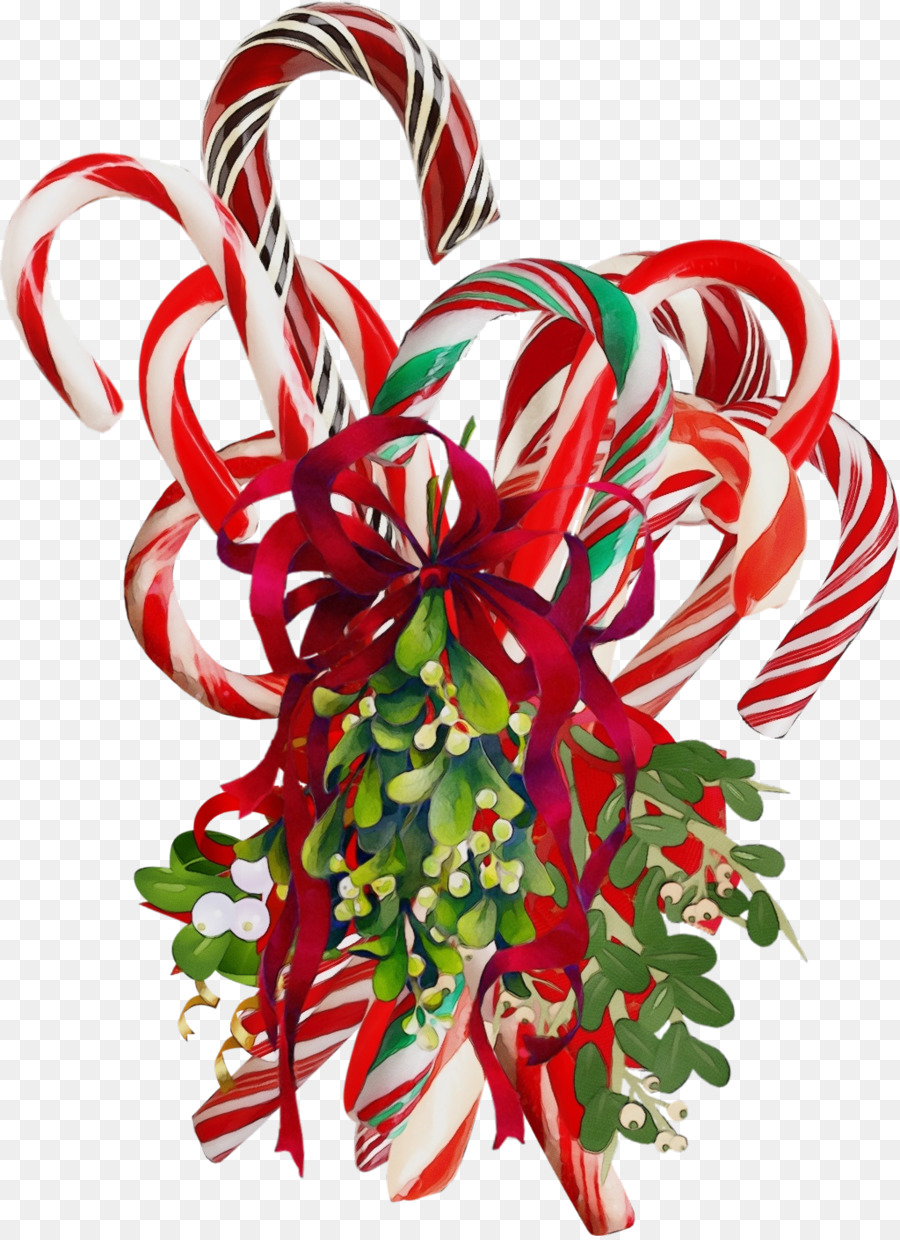 Bastón De Caramelo，La Navidad PNG