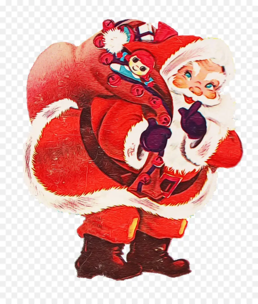 Santa Claus， PNG