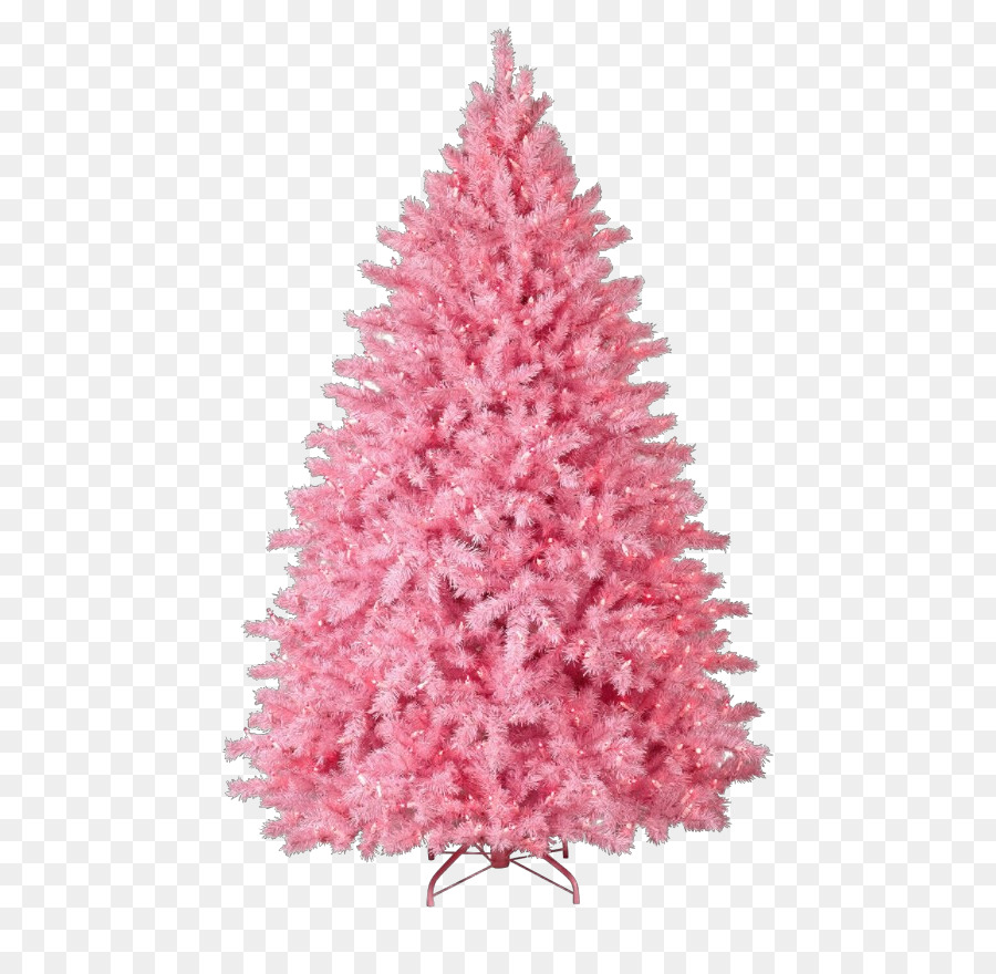 árbol De Navidad，Rosa PNG