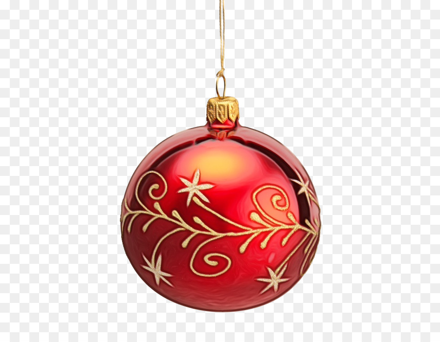 Adorno De Navidad，Rojo PNG