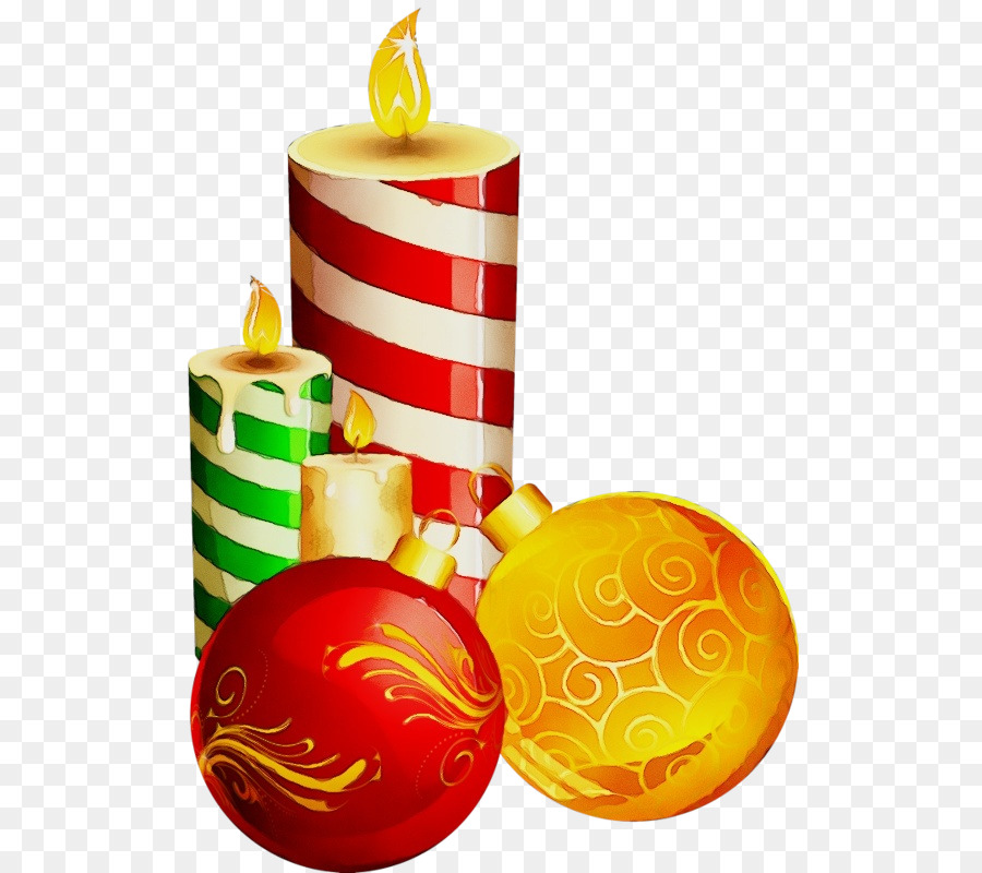 Adorno De Navidad，Amarillo PNG