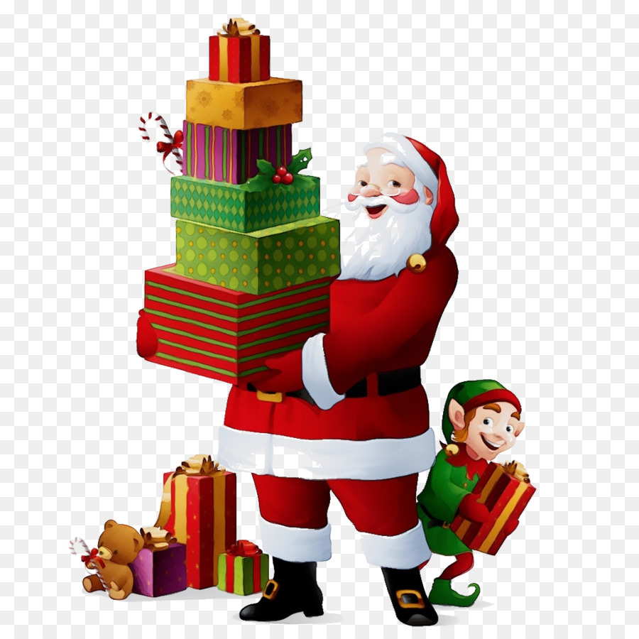 Santa Claus，Decoración De La Navidad PNG