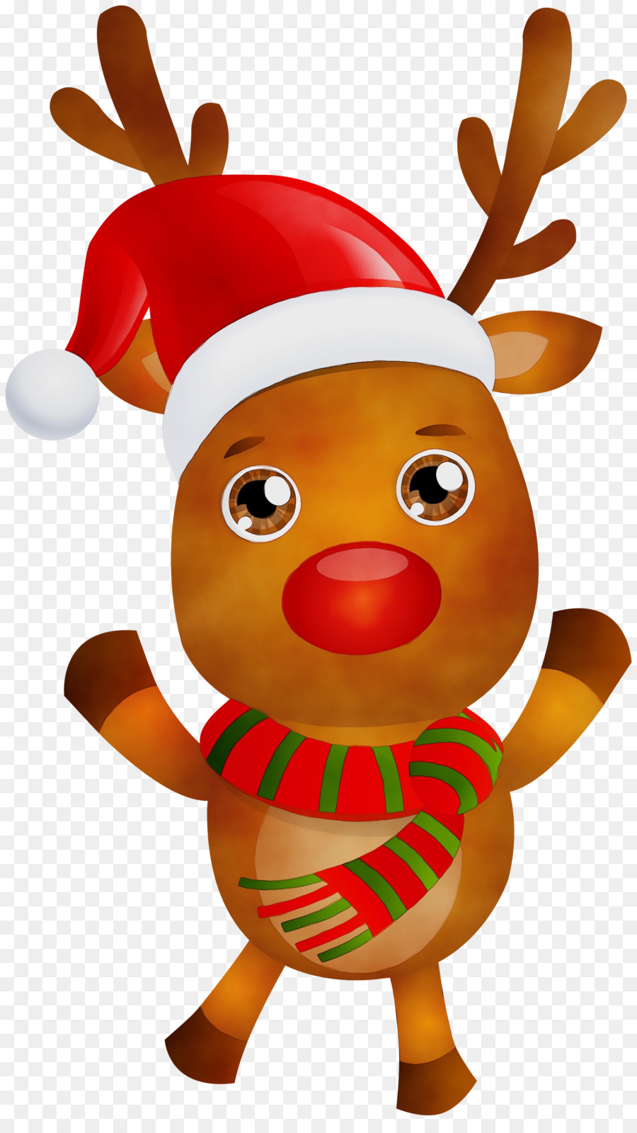 Reno，Gorro De Papá Noel PNG