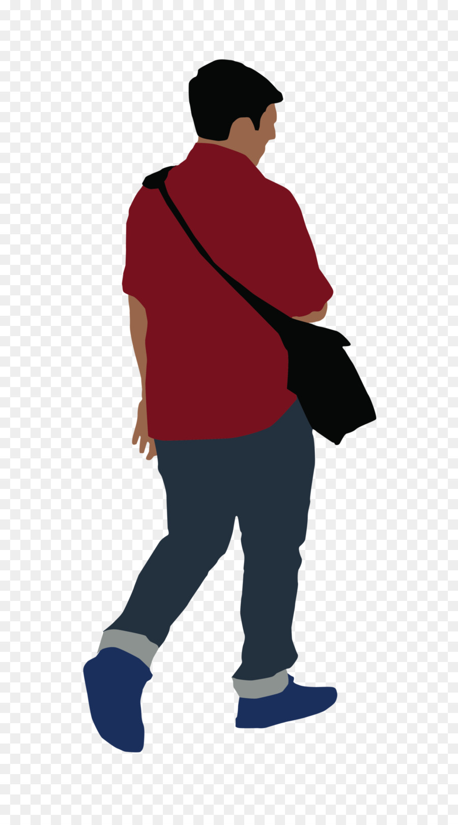 Hombre Caminando，Bolsa PNG