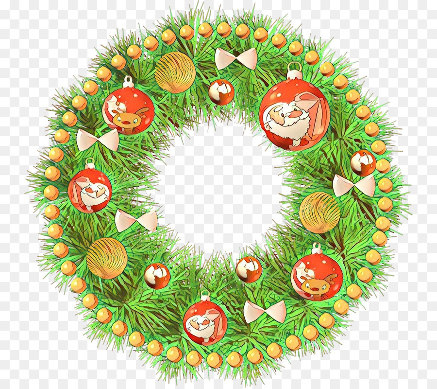 Decoración De La Navidad，Corona PNG