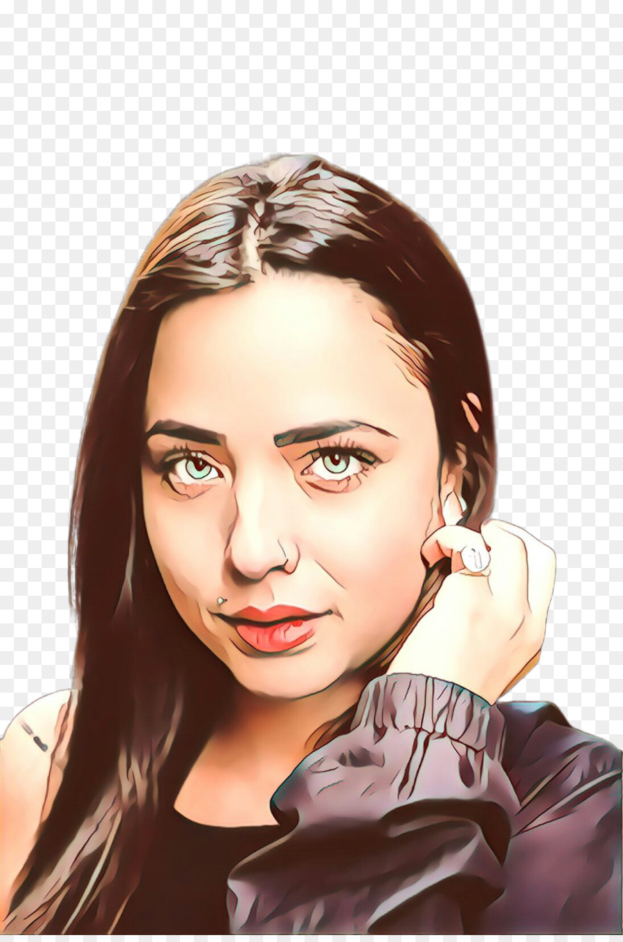 Mujer，Retrato PNG