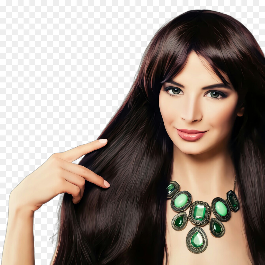 Mujer，Cabello PNG