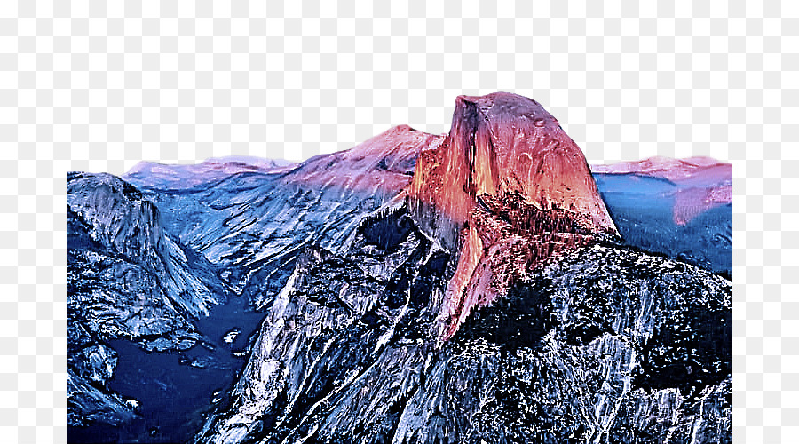 Montaña，Atardecer PNG