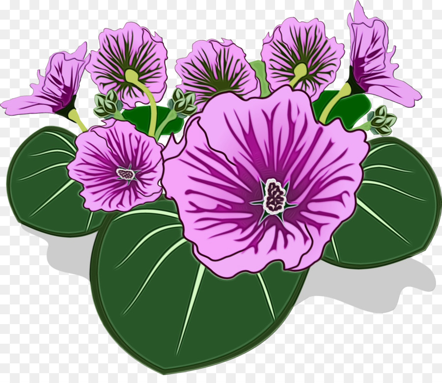 Flor，Morado PNG