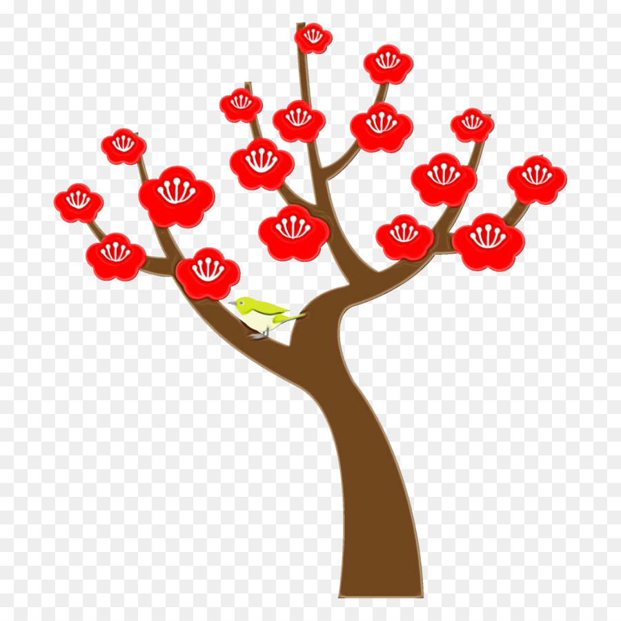 Rojo，Árbol PNG