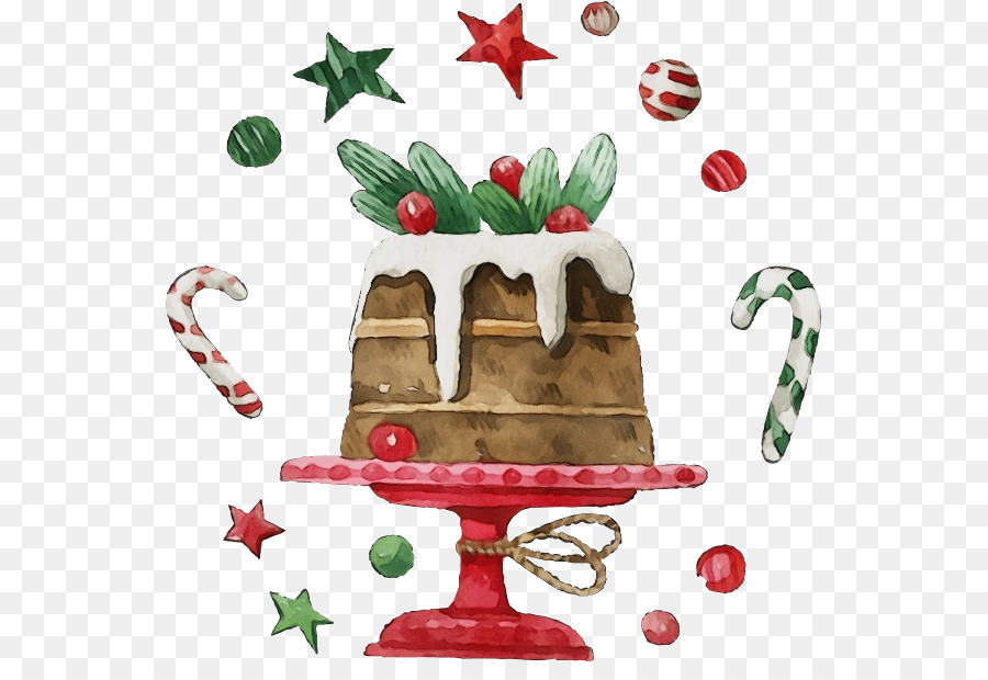 La Navidad，Pastel PNG