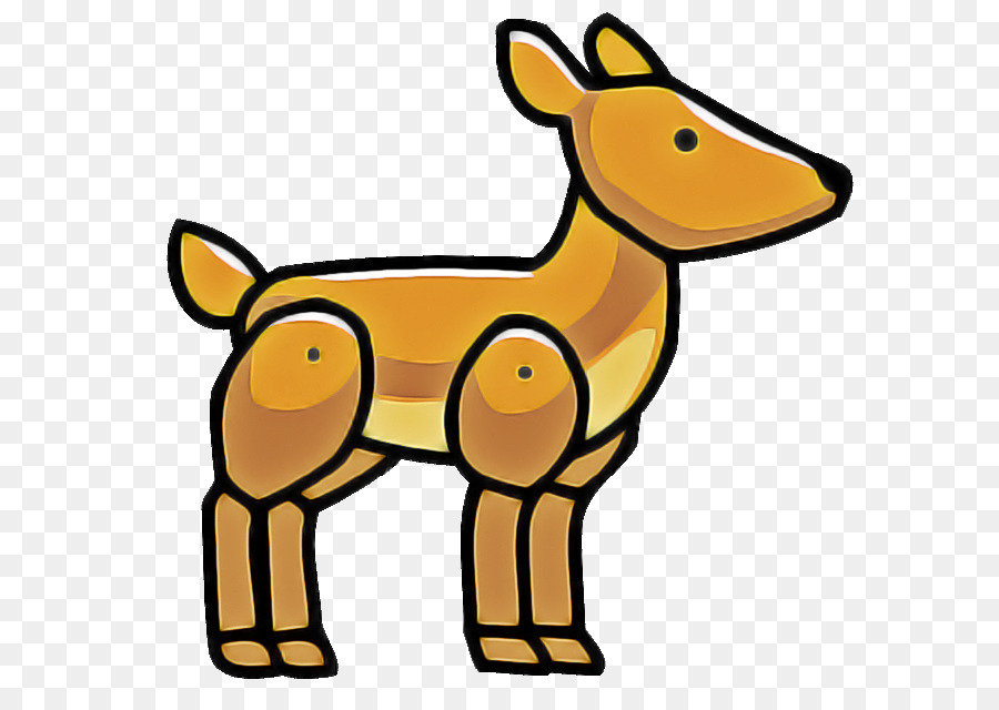 Animal Figura，Amarillo PNG