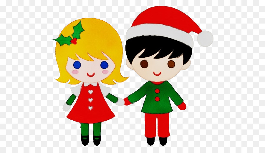 Navidad Niños，Gorro De Papá Noel PNG