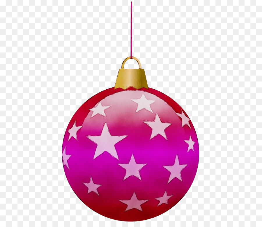 Adorno Navideño Rosa，Estrellas PNG