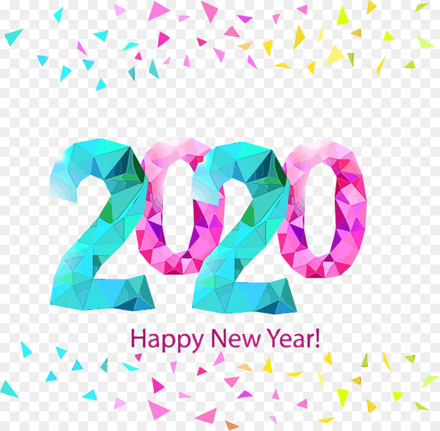 2020，Año Nuevo PNG