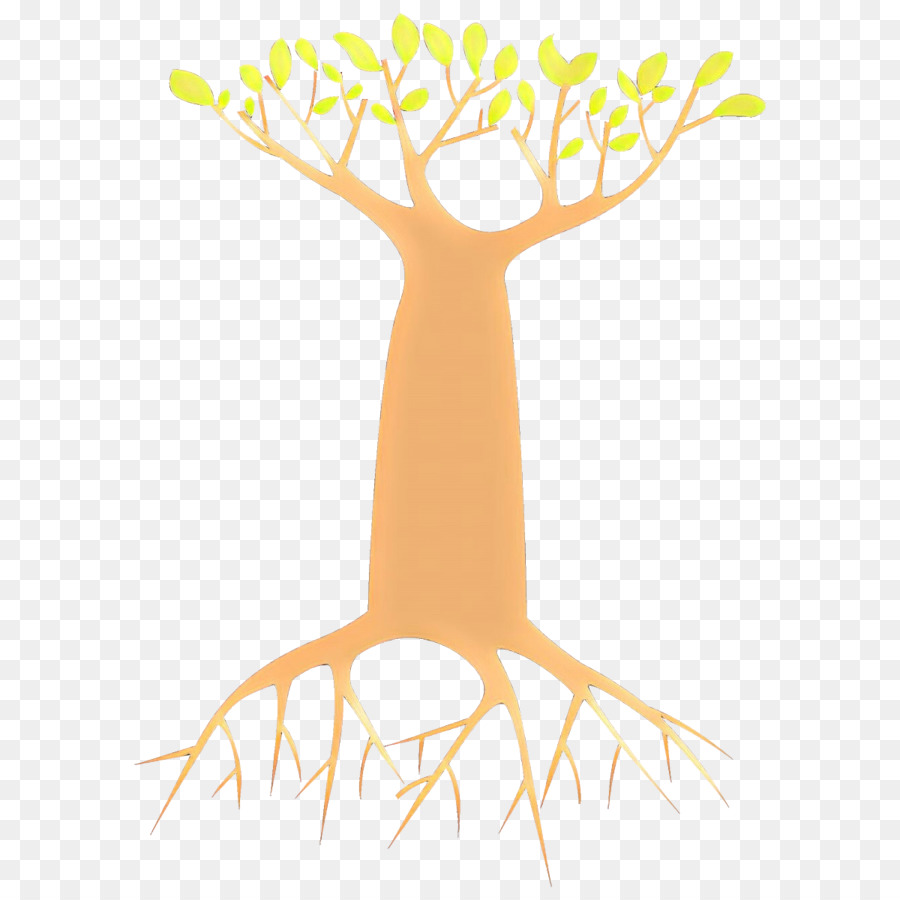 Árbol，Amarillo PNG