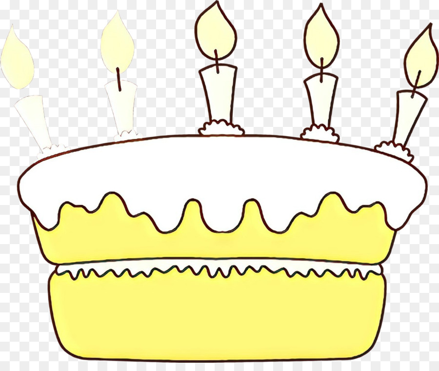 Vela De Cumpleaños，Pastel PNG