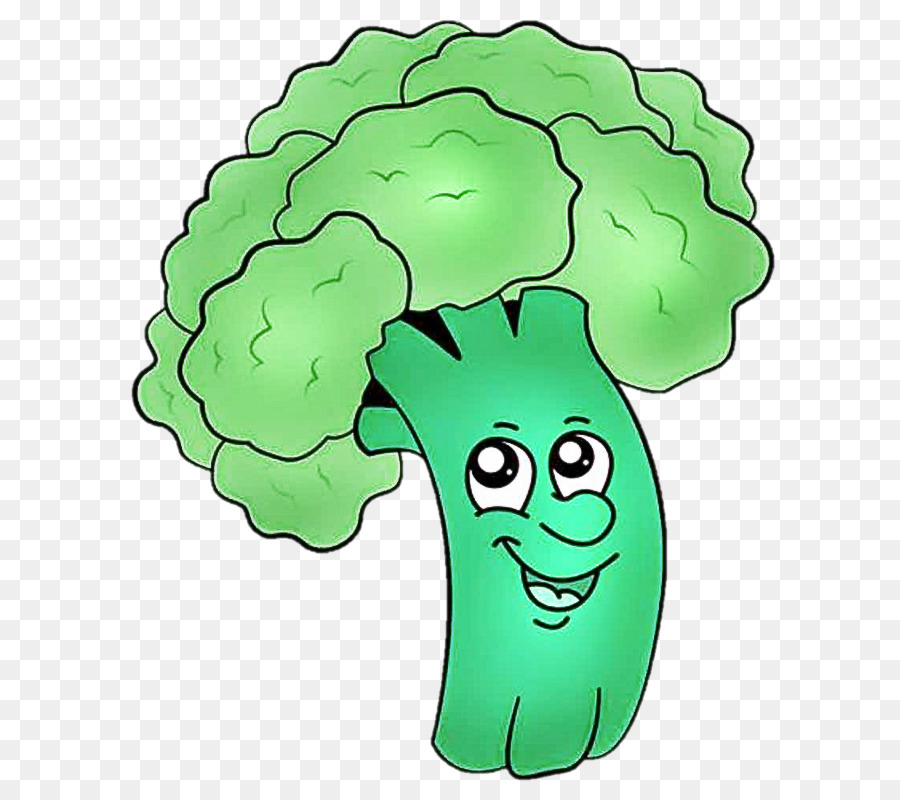 Brócoli Verde，Dibujos Animados PNG