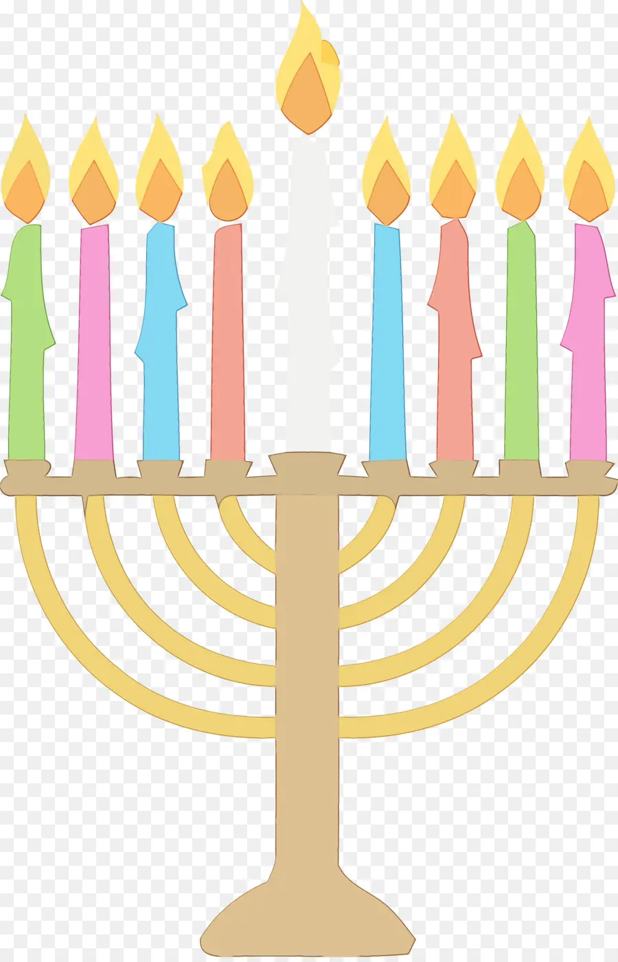 Menorah，Titular De La Vela PNG