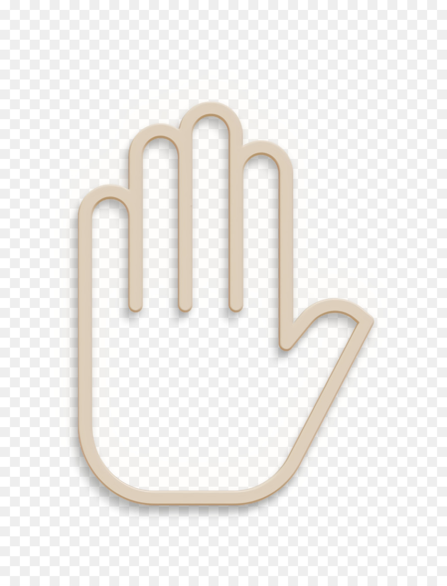 Contorno De La Mano，Gesto PNG