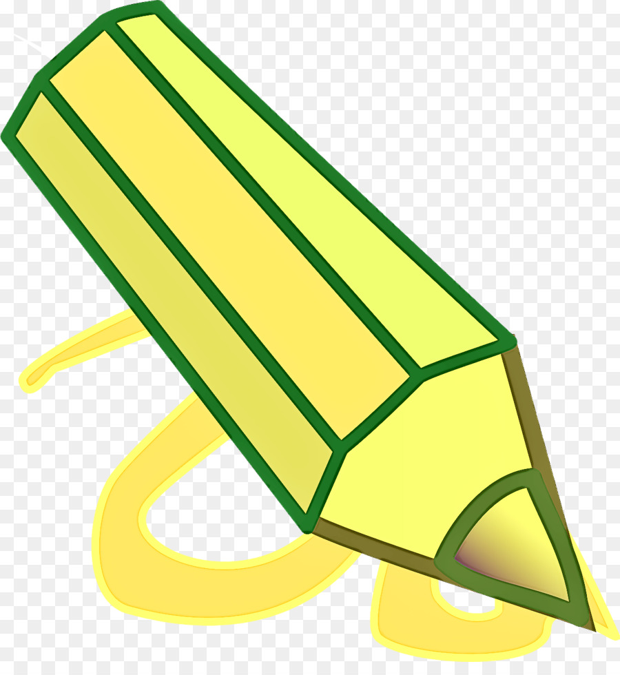 Lápiz Amarillo，Dibujo PNG