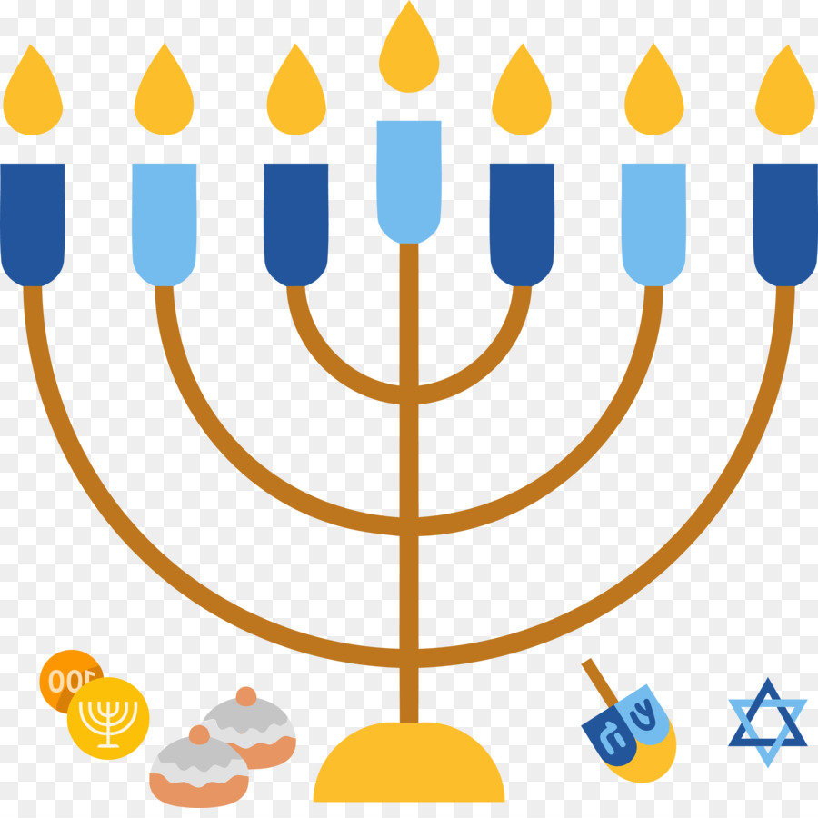 Hanukkah，Menorah PNG