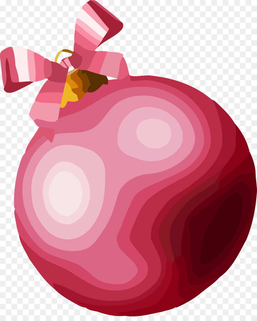 Rosa，Adorno De Navidad PNG