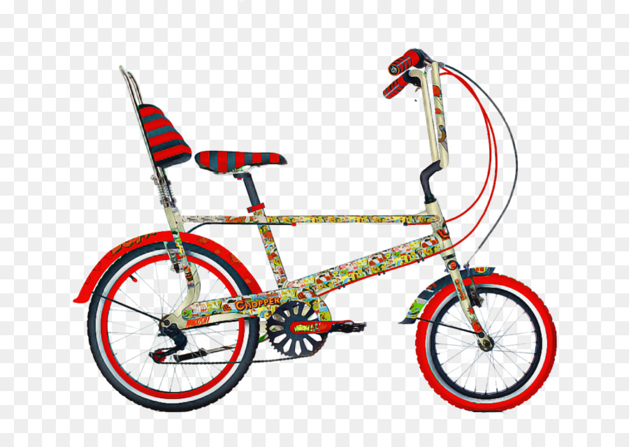 Bicicleta Colorida，Bicicleta PNG