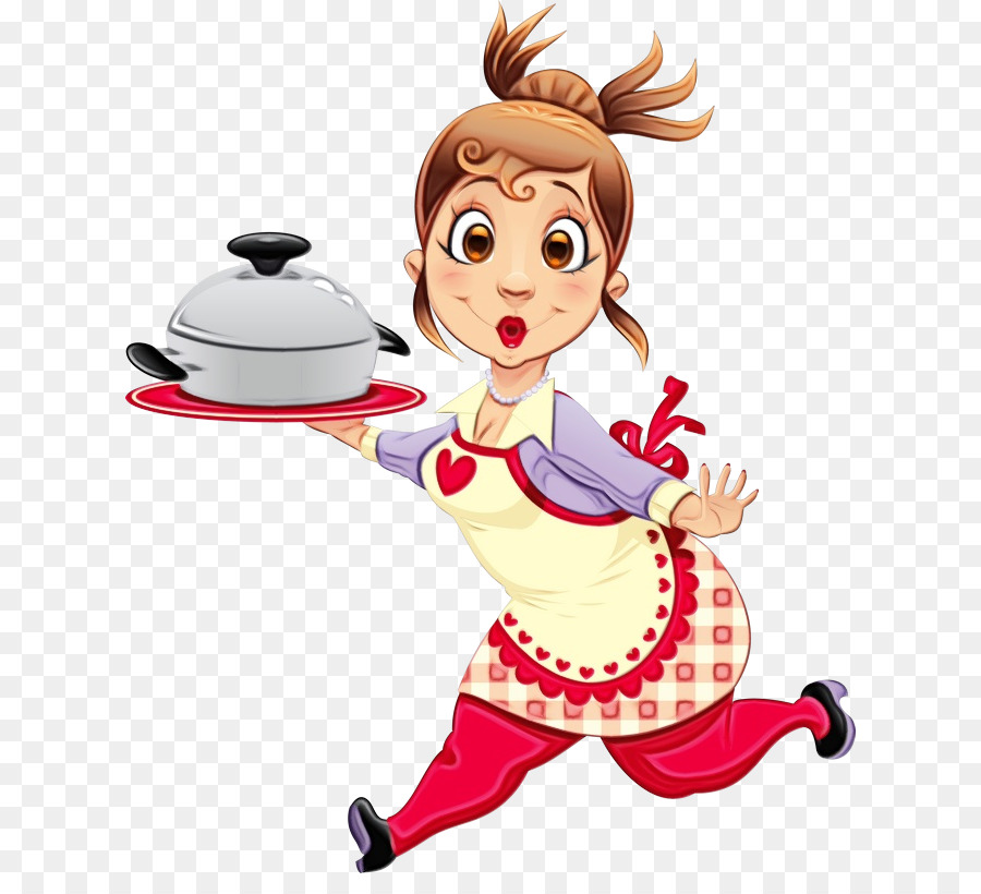 Mujer Cocinando，Cocinero PNG