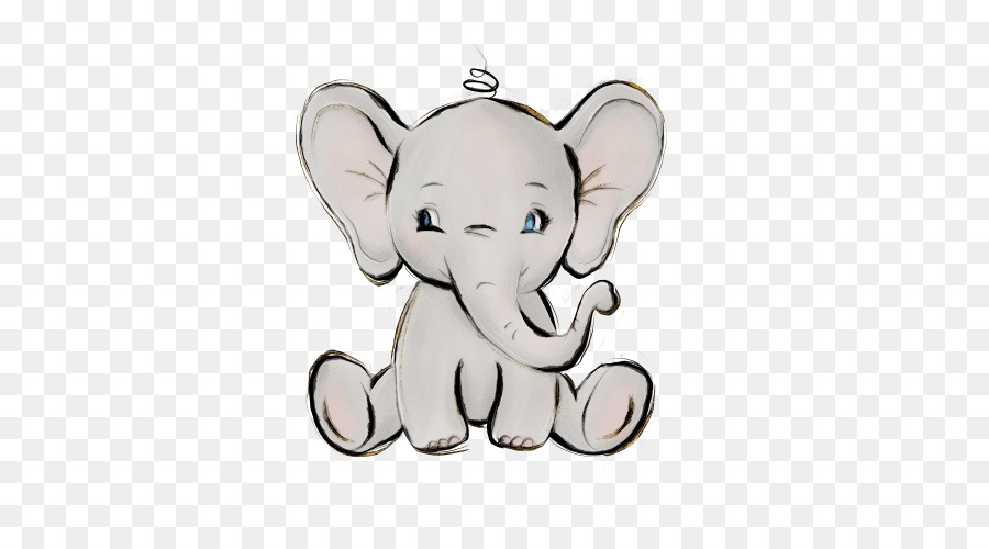 Elefante，Lindo PNG