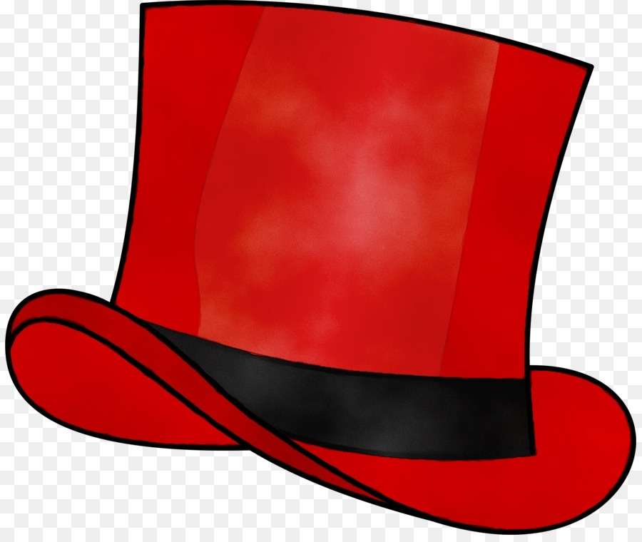 Sombrero De Copa，Rojo PNG