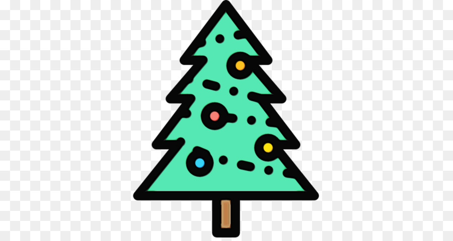 árbol De Navidad，En Pino Oregón PNG