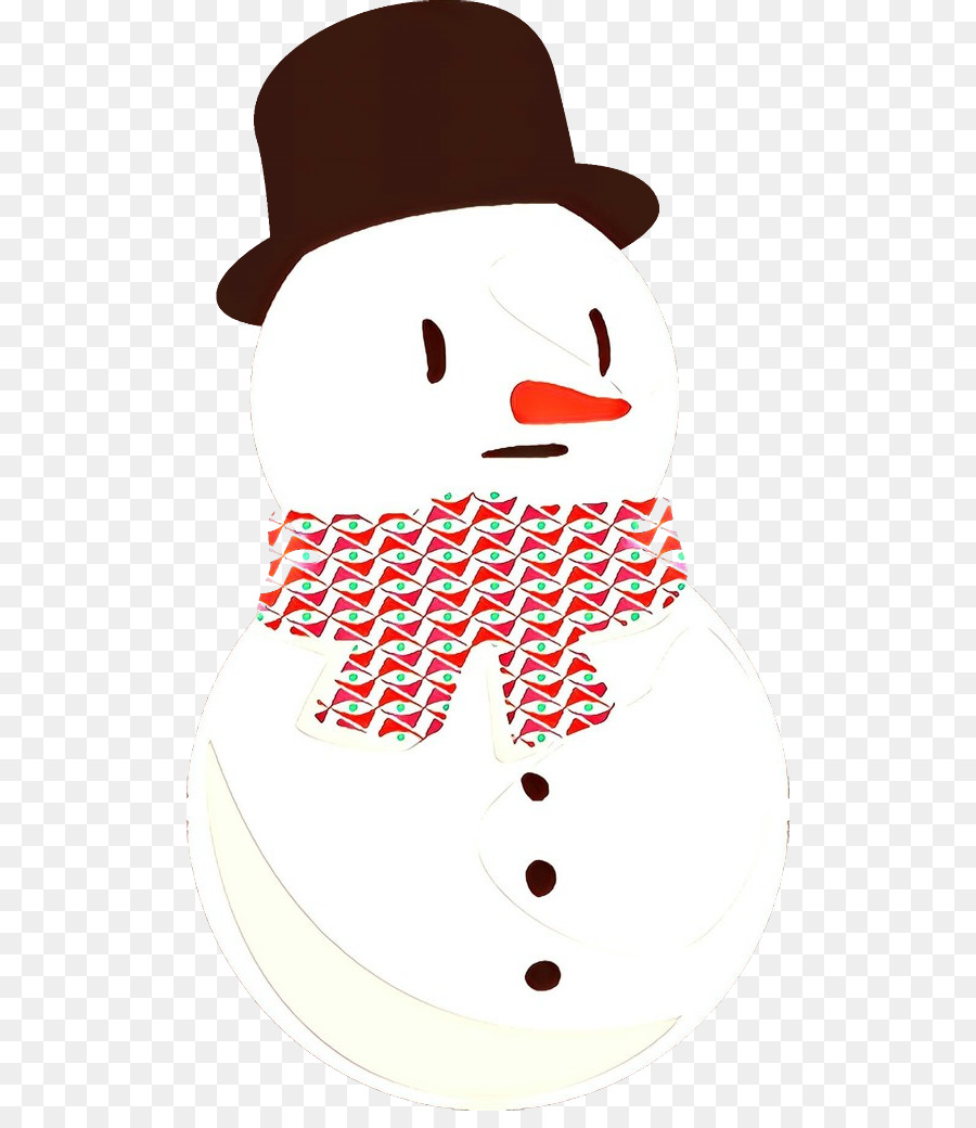 Muñeco De Nieve Con Sombrero，Invierno PNG