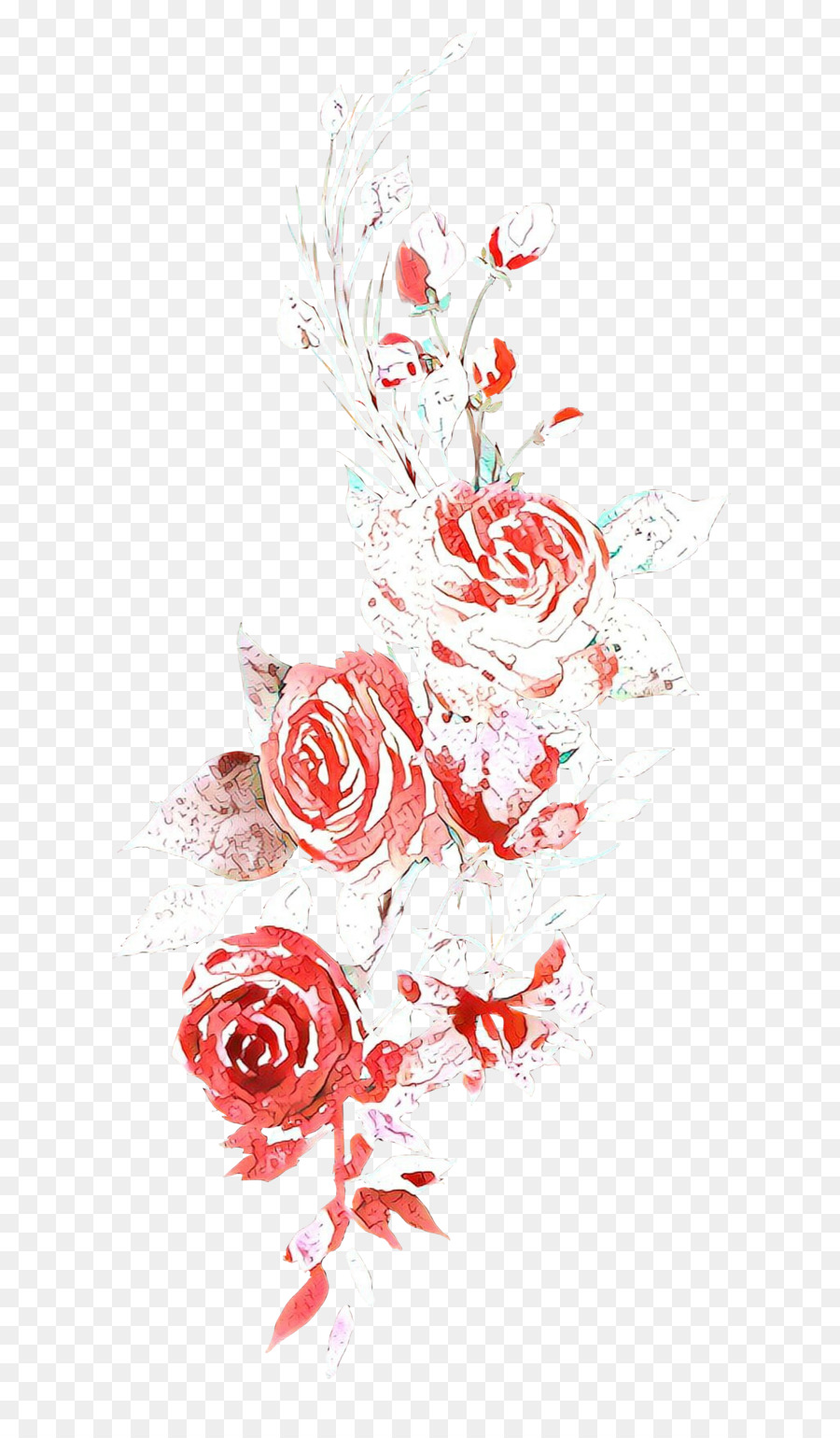 Rosas Y Lirios，Rojo PNG