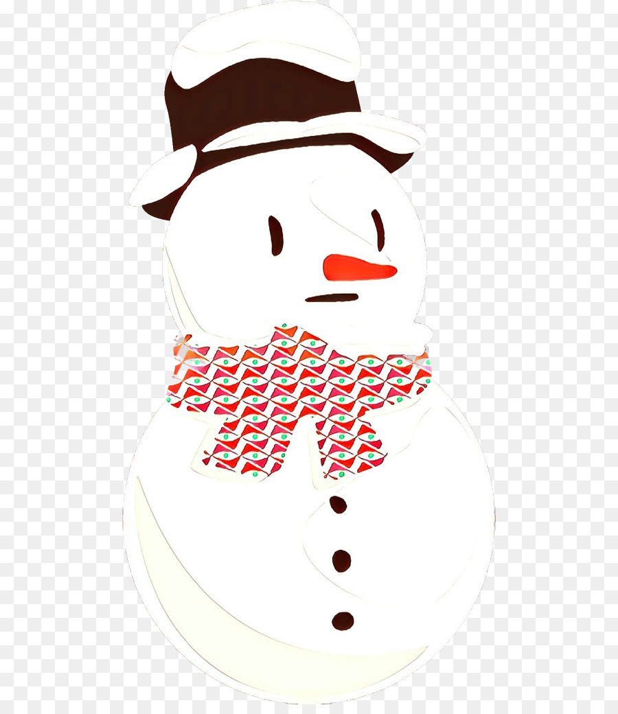 Muñeco De Nieve Con Sombrero，Invierno PNG