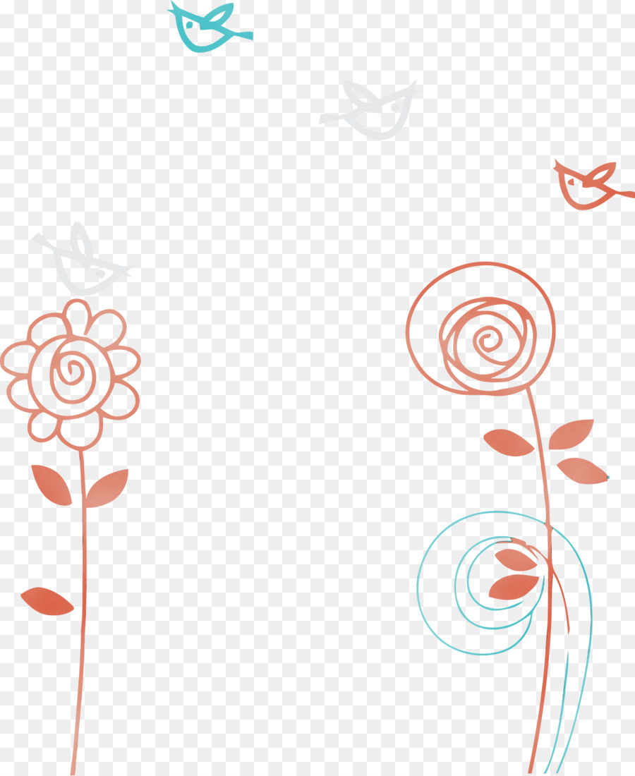 Flores Y Pájaros，Naturaleza PNG