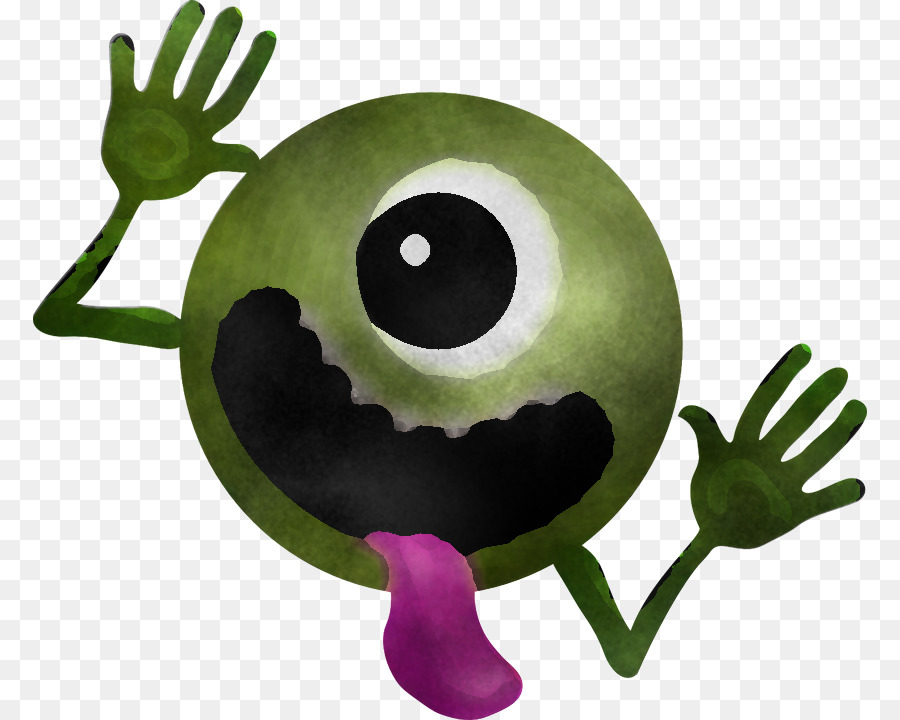 Monstruo Verde De Dibujos Animados，Dibujos Animados PNG