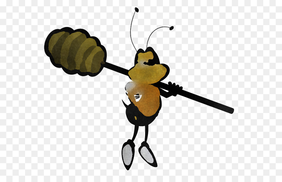 Abeja，Miel PNG