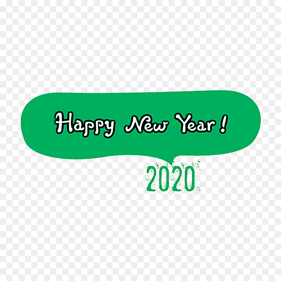 Tarjeta De Feliz Año Nuevo，Saludo PNG