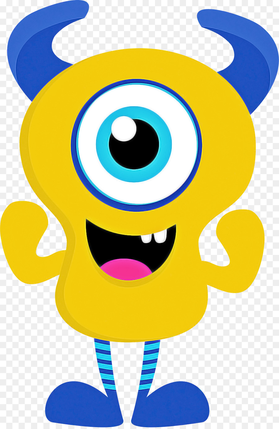 Monstruo Amarillo，Dibujos Animados PNG