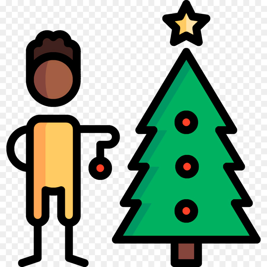 árbol De Navidad，Línea PNG