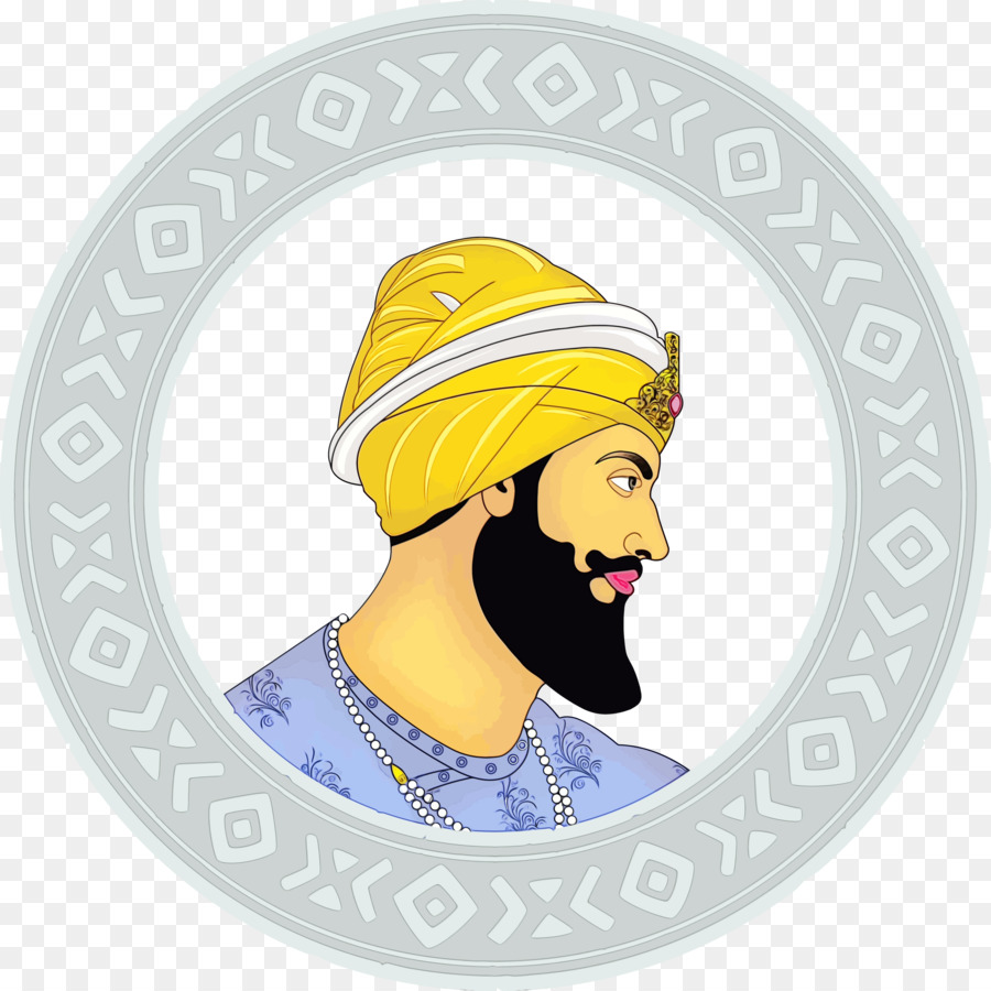 Turbante，Amarillo PNG