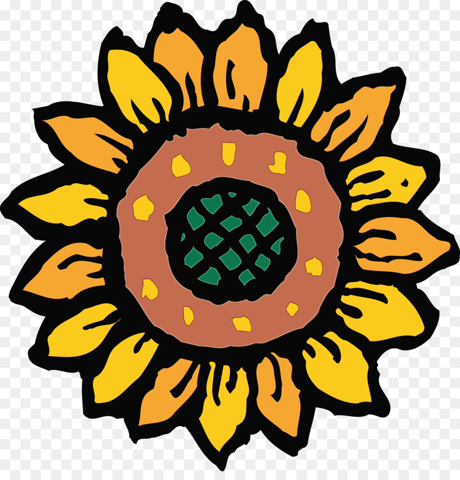 Girasol，Amarillo PNG